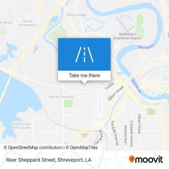Mapa de Rear Sheppard Street