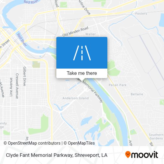 Clyde Fant Memorial Parkway map