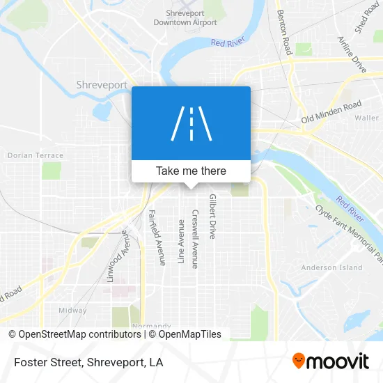 Foster Street map