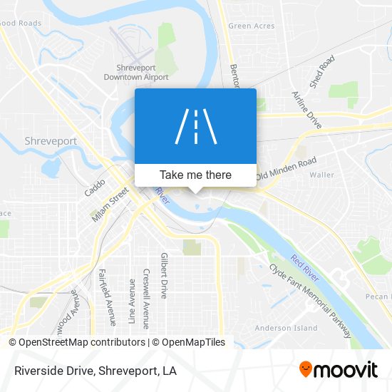 Riverside Drive map