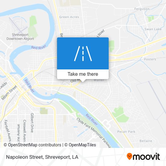 Mapa de Napoleon Street