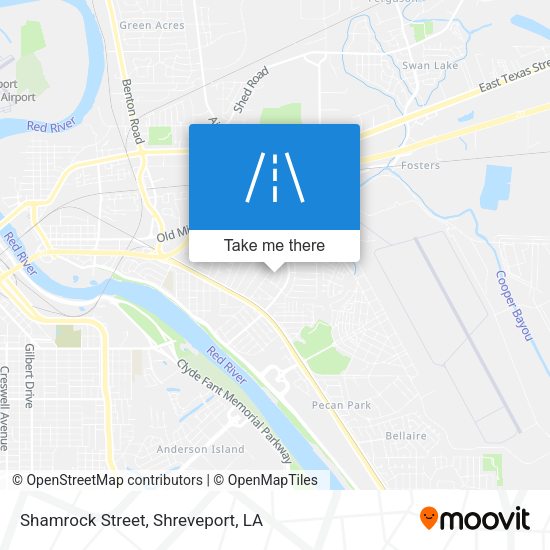 Mapa de Shamrock Street