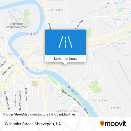 Wilbanks Street map