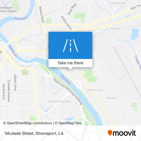 Mapa de Mcdade Street