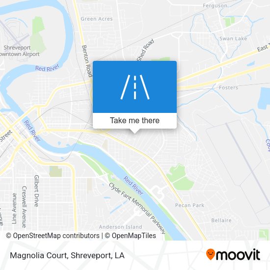 Mapa de Magnolia Court