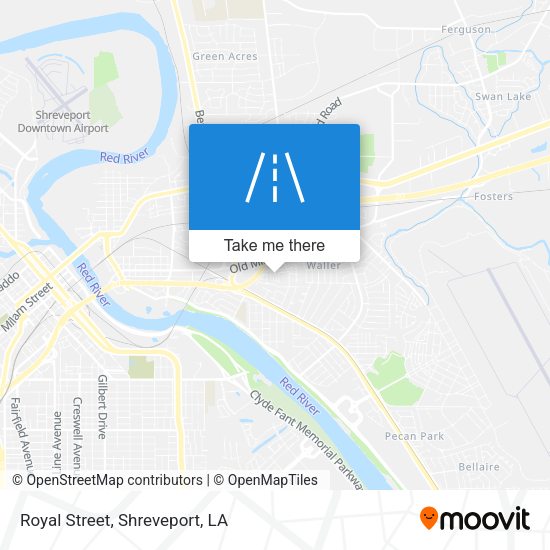 Mapa de Royal Street