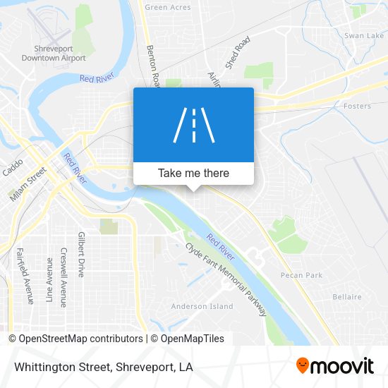 Mapa de Whittington Street