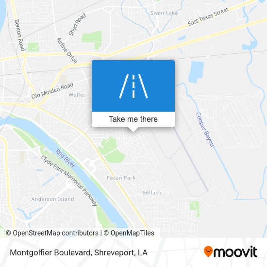 Montgolfier Boulevard map