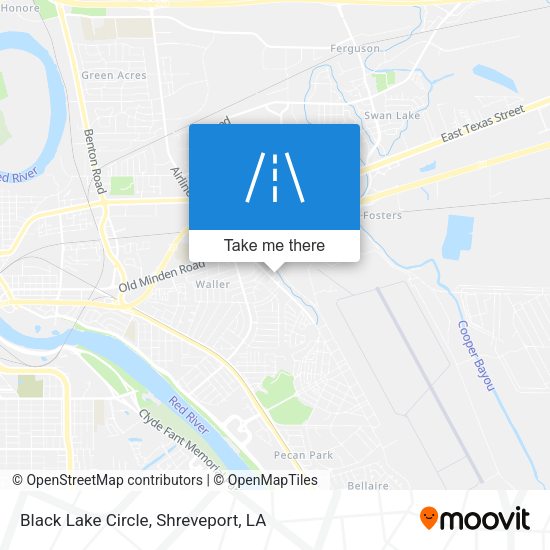 Black Lake Circle map