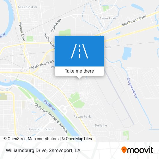 Williamsburg Drive map