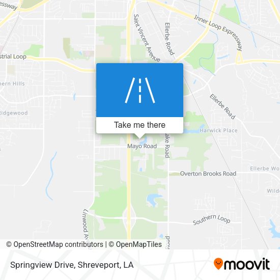 Springview Drive map