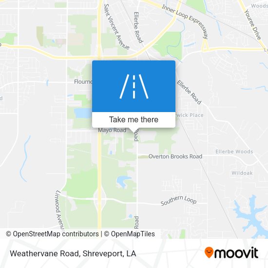 Mapa de Weathervane Road