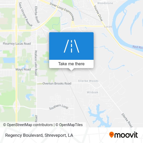 Mapa de Regency Boulevard