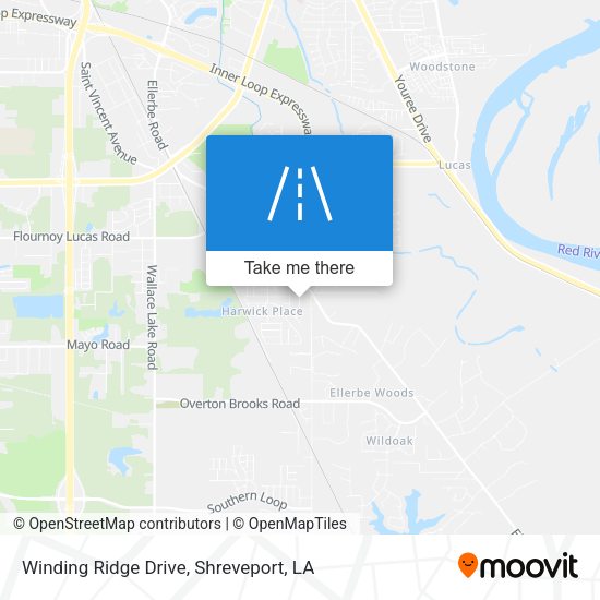 Winding Ridge Drive map