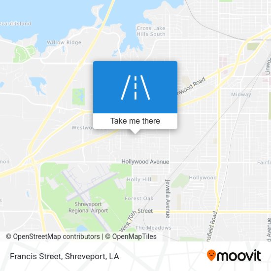 Mapa de Francis Street
