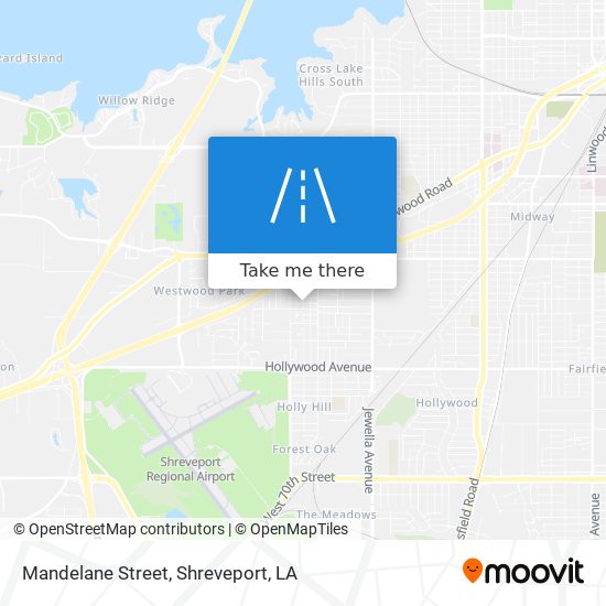 Mandelane Street map