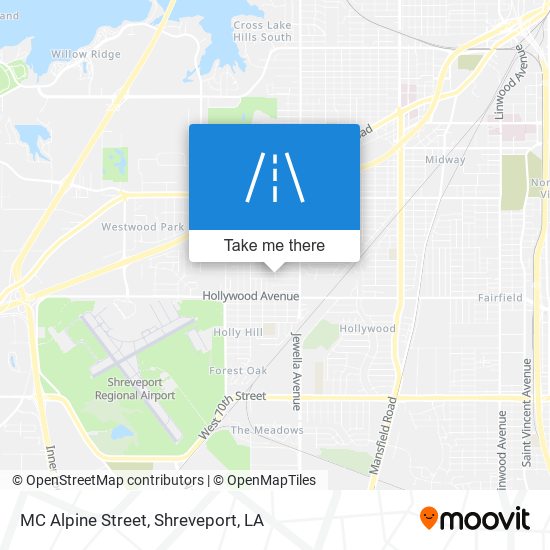 MC Alpine Street map