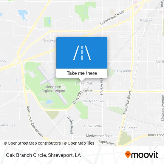 Mapa de Oak Branch Circle