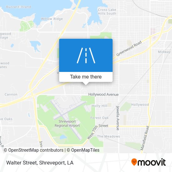 Mapa de Walter Street