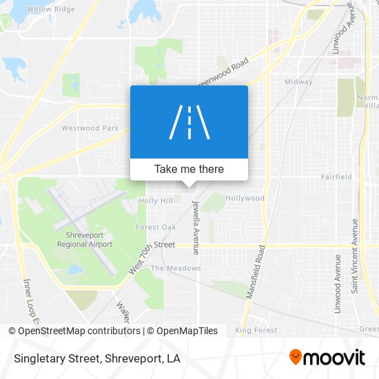 Mapa de Singletary Street