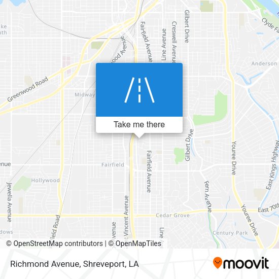 Richmond Avenue map