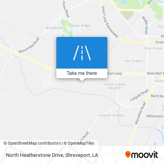 Mapa de North Heatherstone Drive