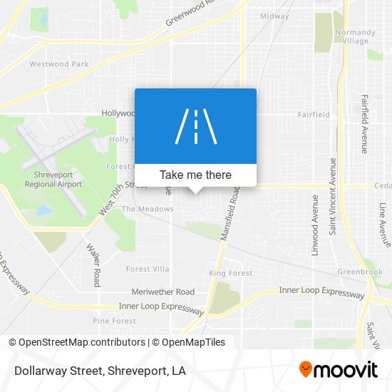 Dollarway Street map