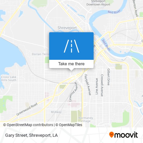 Gary Street map