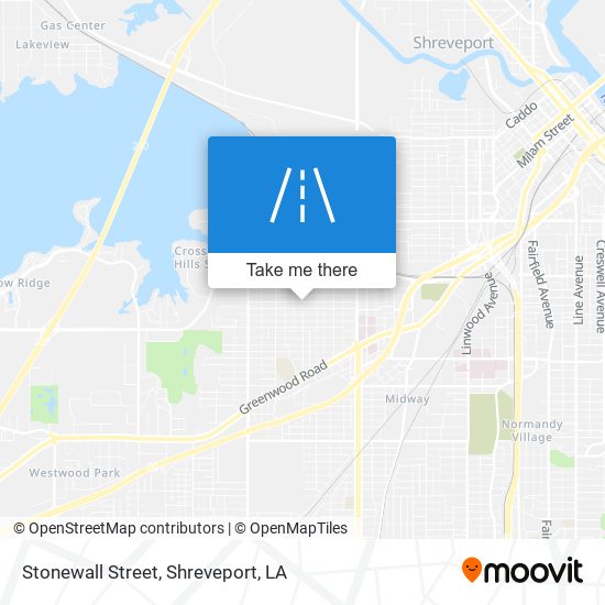 Stonewall Street map