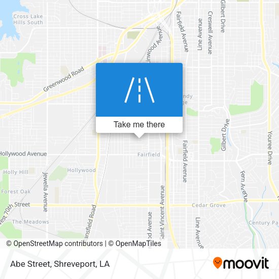 Mapa de Abe Street