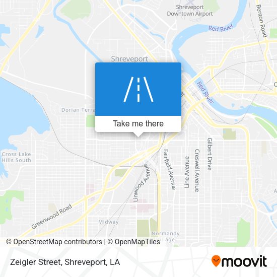 Mapa de Zeigler Street