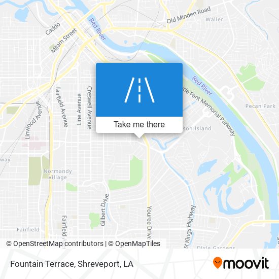 Mapa de Fountain Terrace