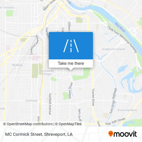 Mapa de MC Cormick Street