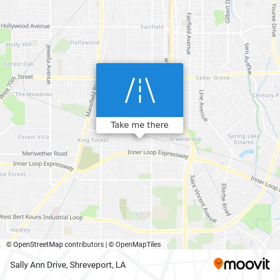 Sally Ann Drive map