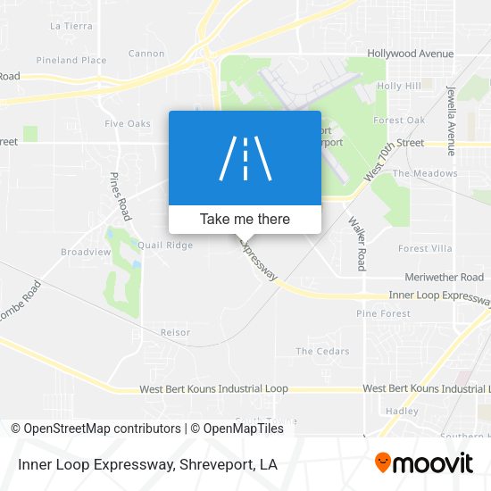Inner Loop Expressway map