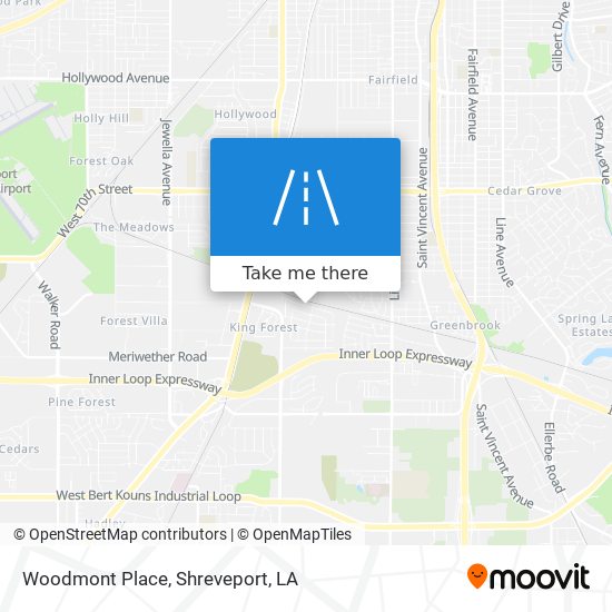 Woodmont Place map