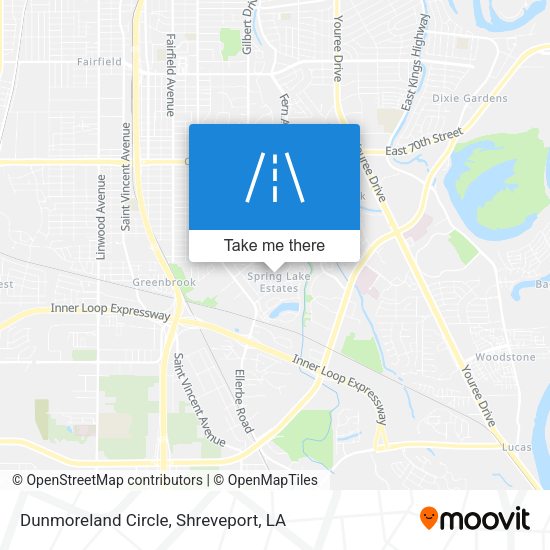 Mapa de Dunmoreland Circle