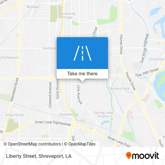 Mapa de Liberty Street