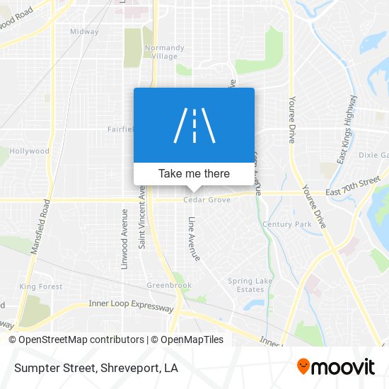 Sumpter Street map