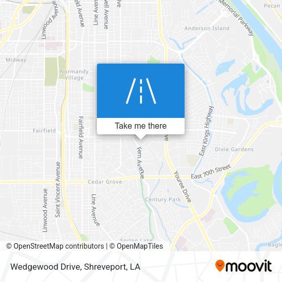 Wedgewood Drive map