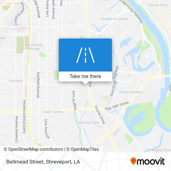 Bellmead Street map