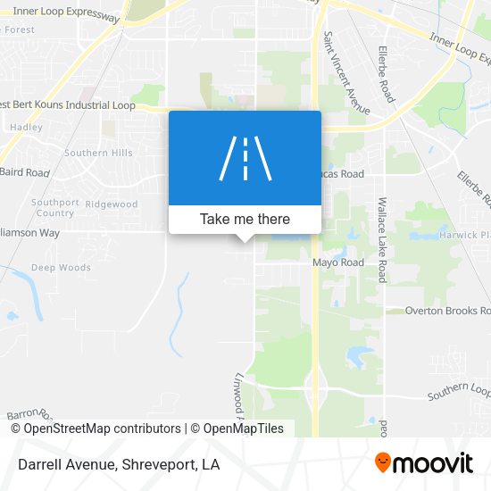 Mapa de Darrell Avenue