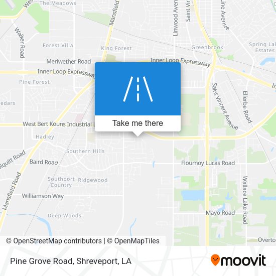 Mapa de Pine Grove Road