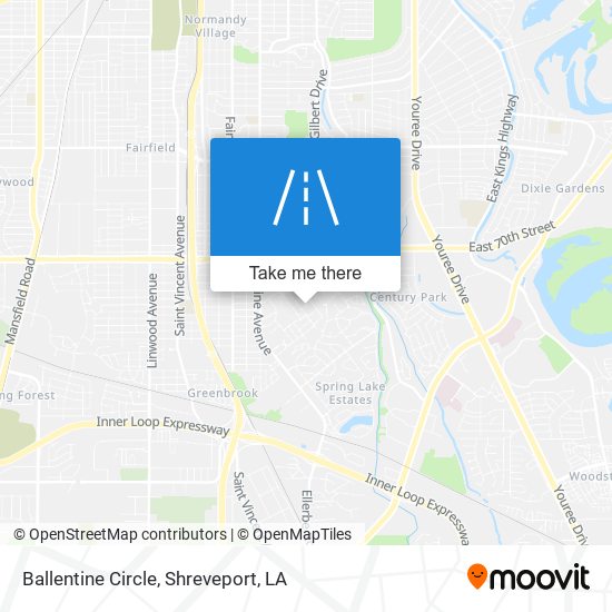 Mapa de Ballentine Circle