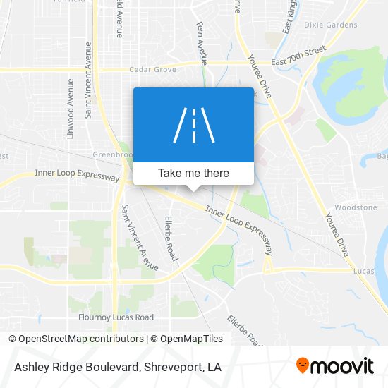 Ashley Ridge Boulevard map