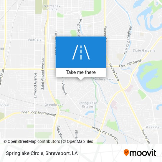 Mapa de Springlake Circle