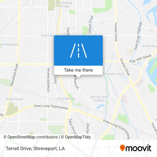 Mapa de Terrell Drive
