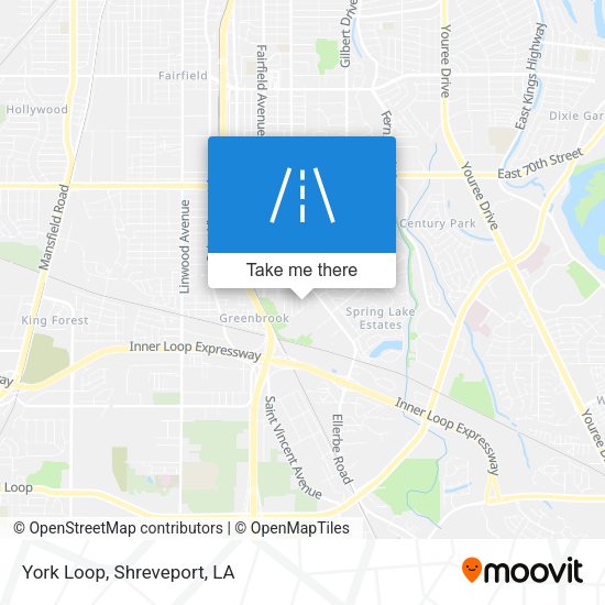 Mapa de York Loop
