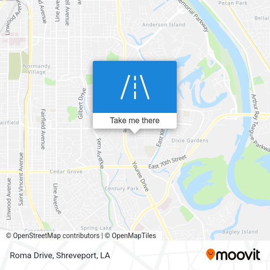 Mapa de Roma Drive
