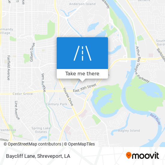 Mapa de Baycliff Lane